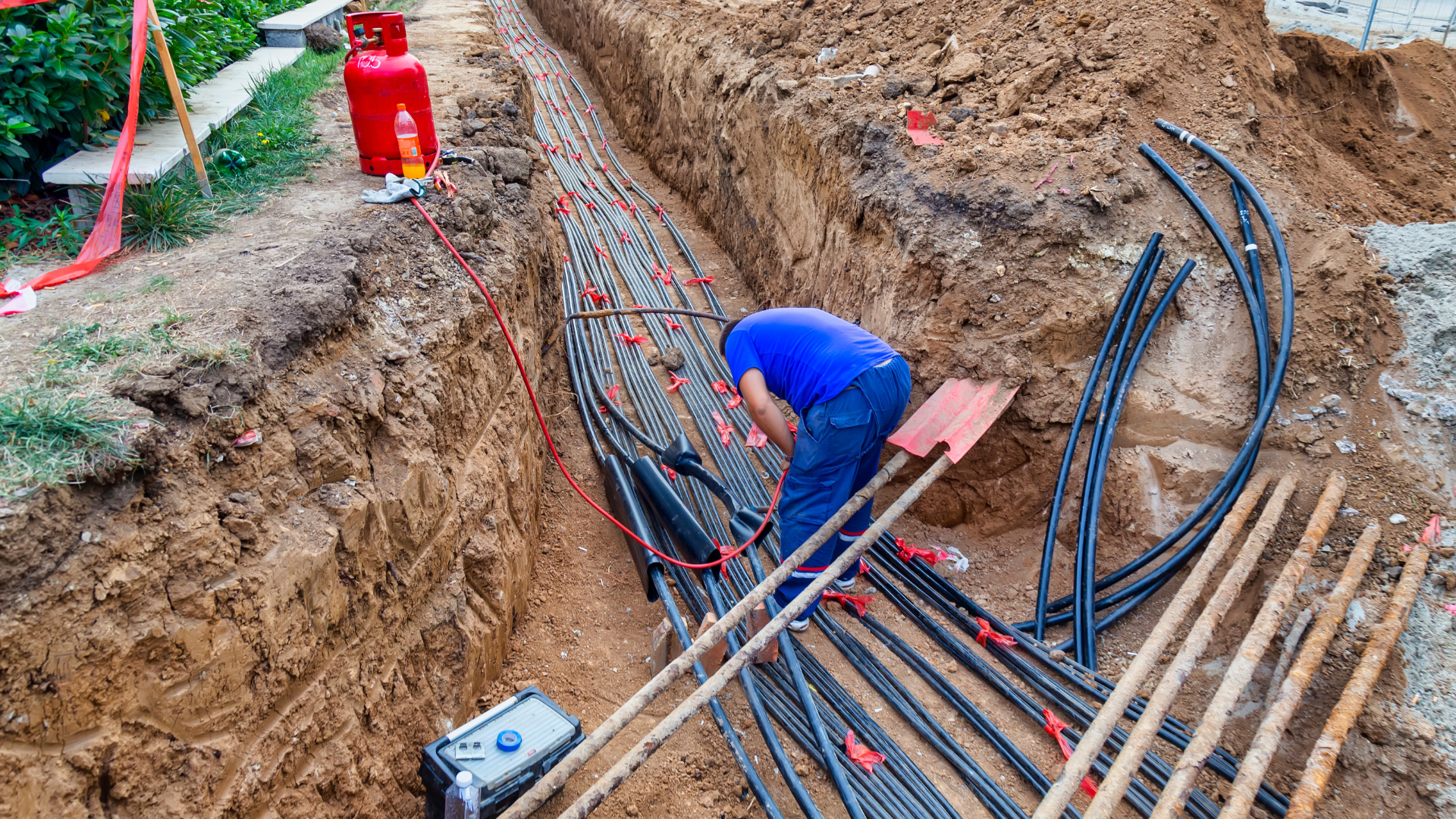 Home undergrounding construction